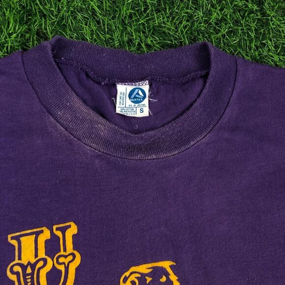 Purple USAF Chanute AFB Illinois Eagle Graphic Tee - Picture 4 of 5